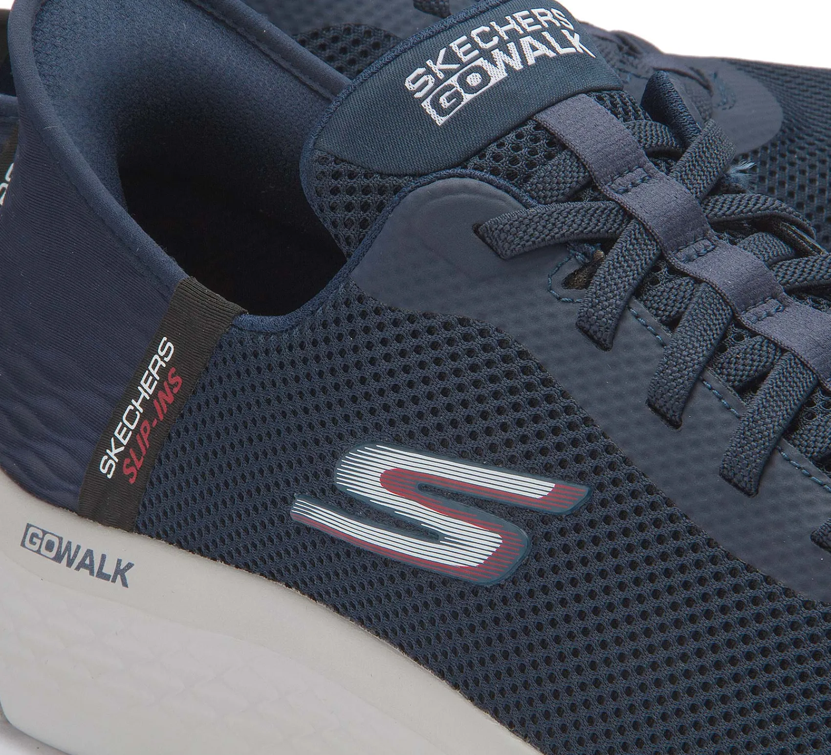 Sneaker|Schnürschuhe|Skechers Sneaker in Übergrößen Blau