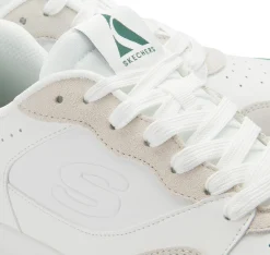Sneaker|Schnürschuhe|Skechers Sneaker in Übergrößen Weiß