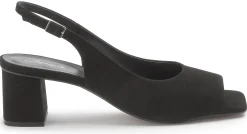 Sandalen|Horsch Schuhe Sling in Übergrößen Schwarz
