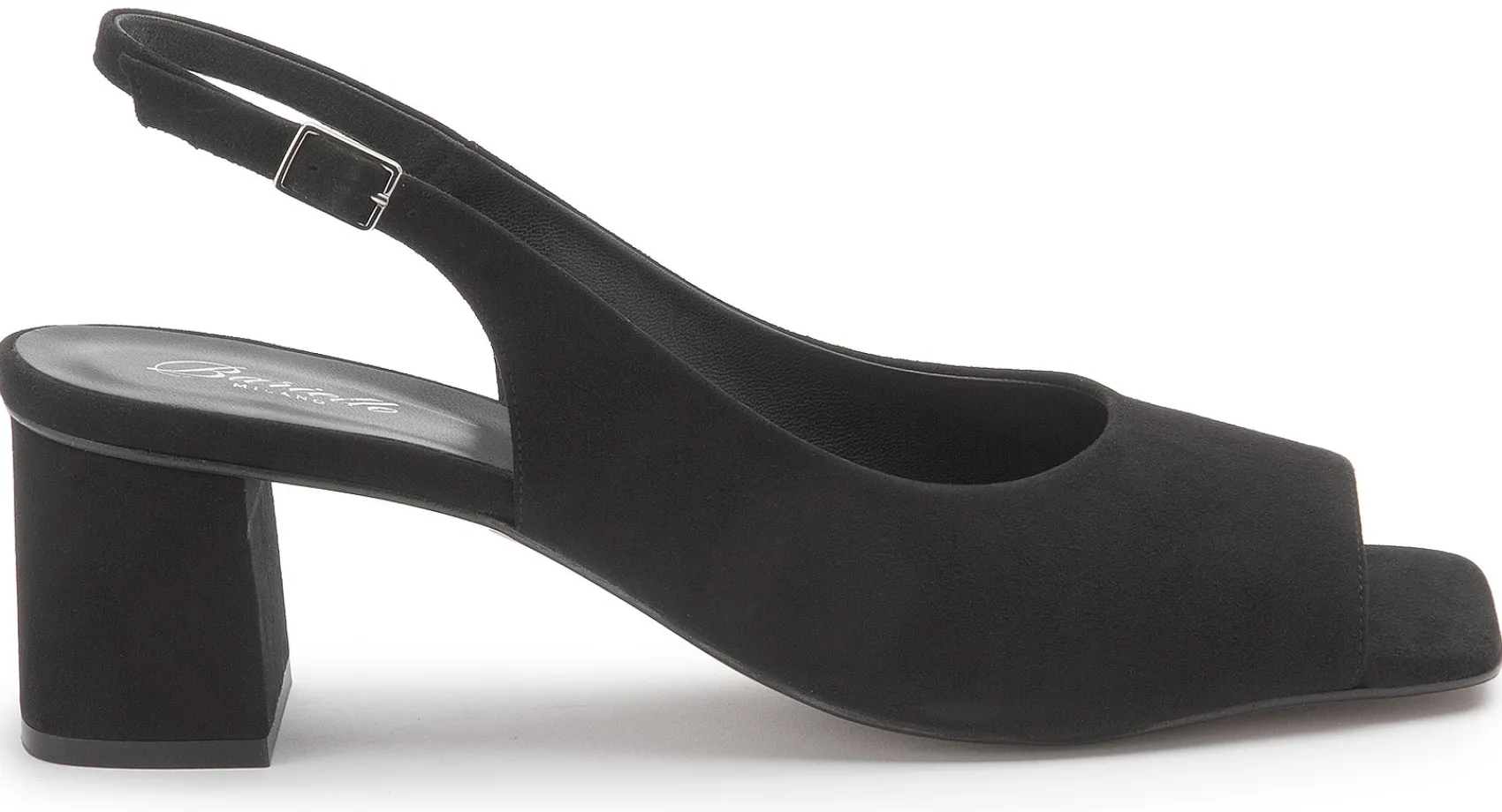 Sandalen|Horsch Schuhe Sling in Übergrößen Schwarz