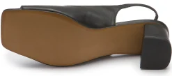 Sandalen|Horsch Schuhe Sling in Übergrößen Schwarz