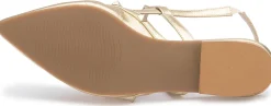 Sling|Sandalen|Horsch Schuhe Sling in Übergrößen Gold