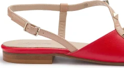 Sling|Sandalen|Horsch Schuhe Sling in Übergrößen Rot