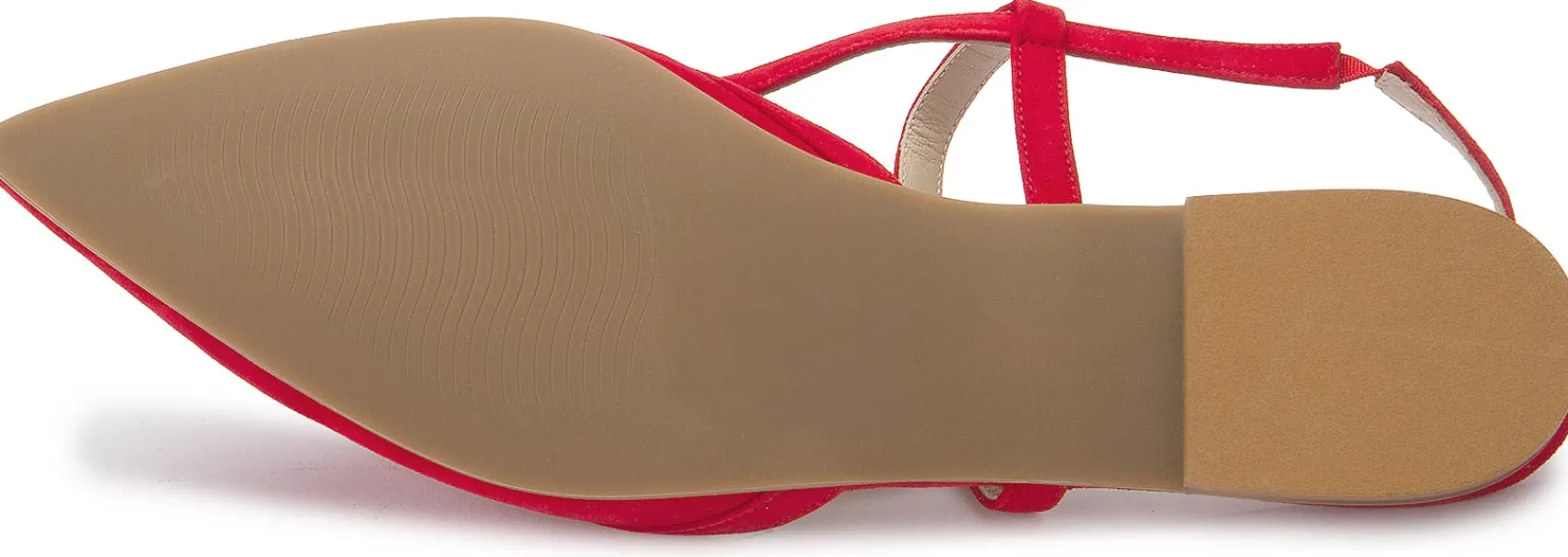 Sling|Sandalen|Horsch Schuhe Sling in Übergrößen Rot