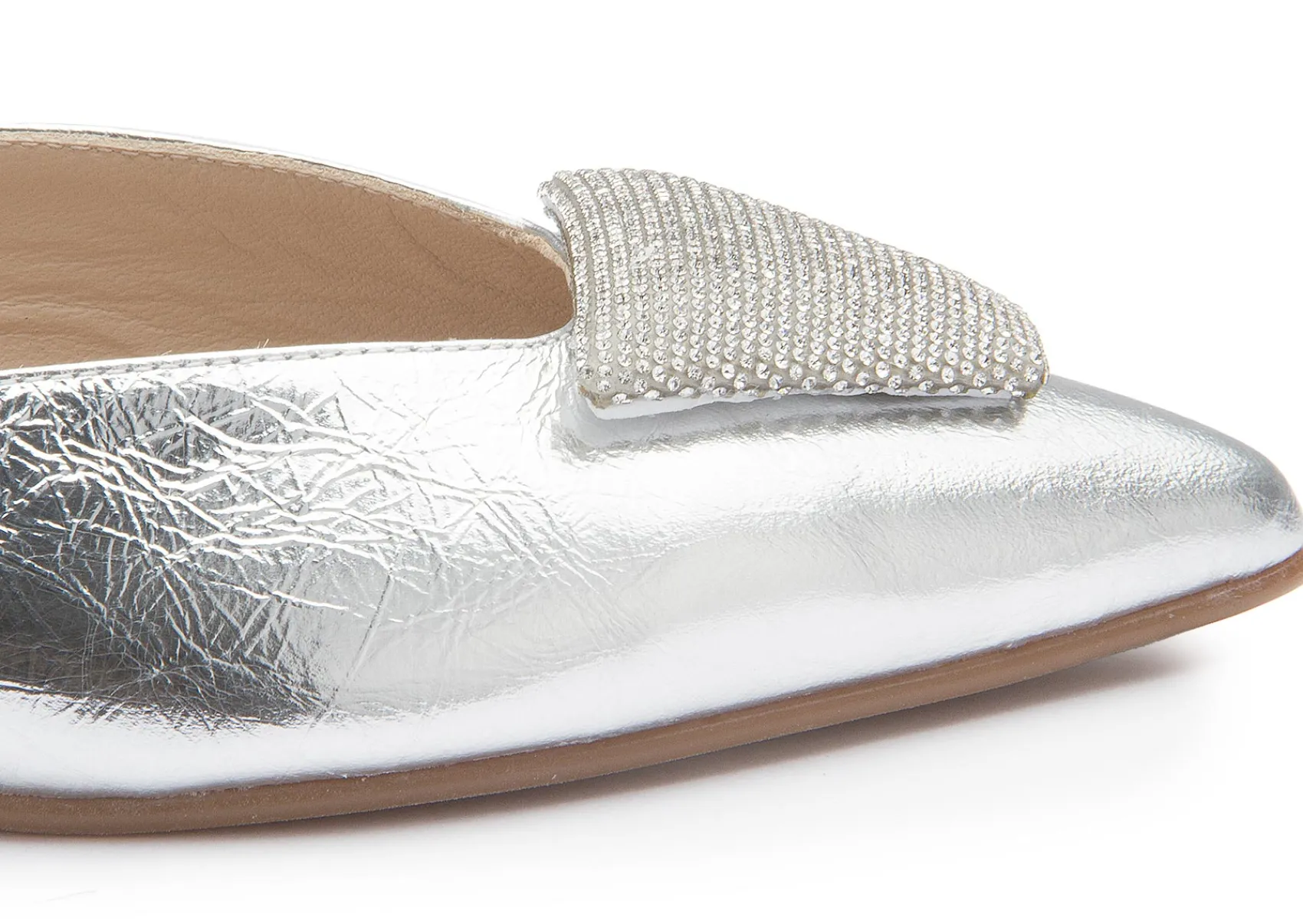 Sling|Sandalen|Horsch Schuhe Sling in Übergrößen Silber
