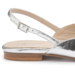 Sling|Sandalen|Horsch Schuhe Sling in Übergrößen Silber