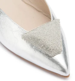 Sling|Sandalen|Horsch Schuhe Sling in Übergrößen Silber