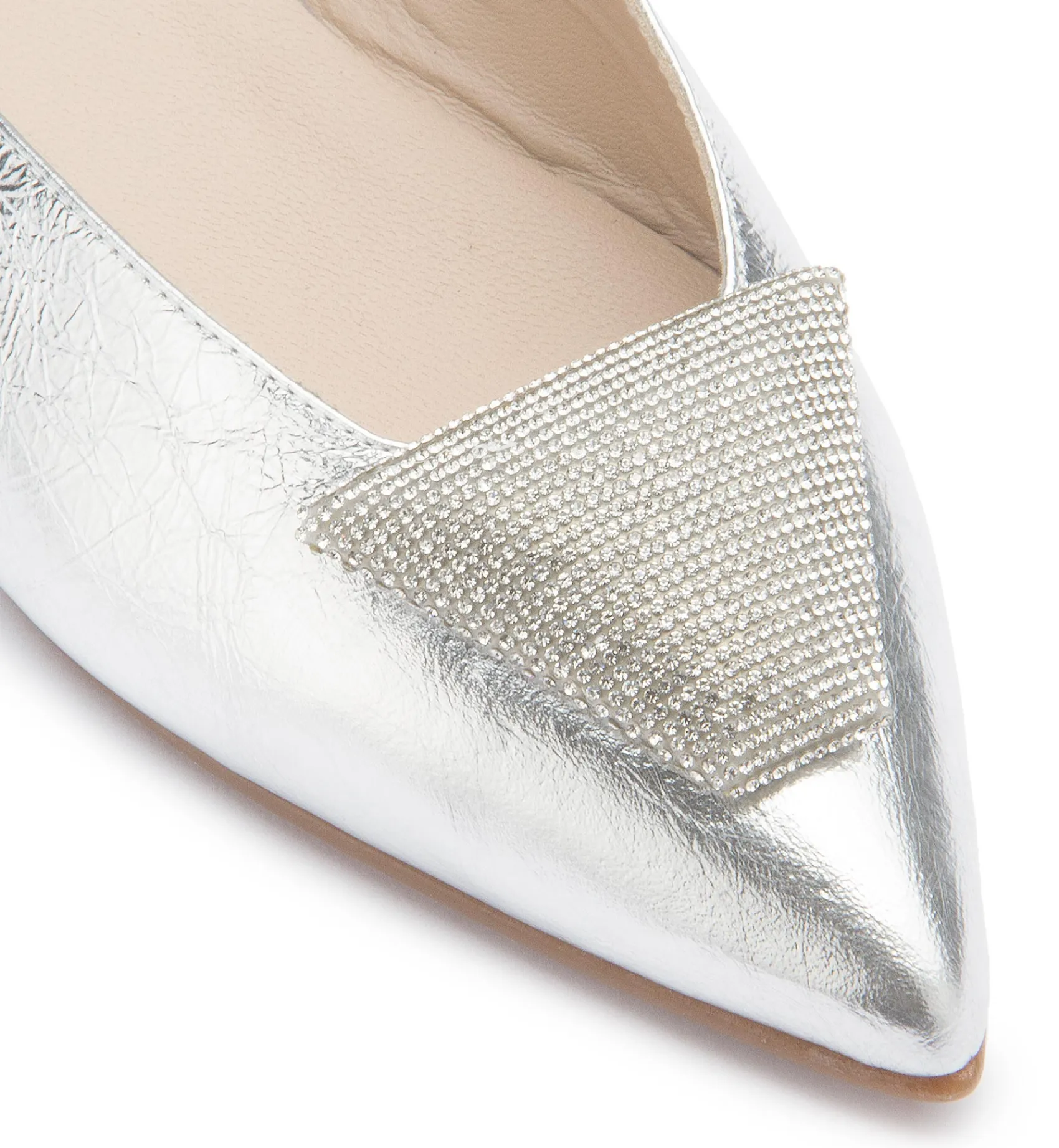 Sling|Sandalen|Horsch Schuhe Sling in Übergrößen Silber