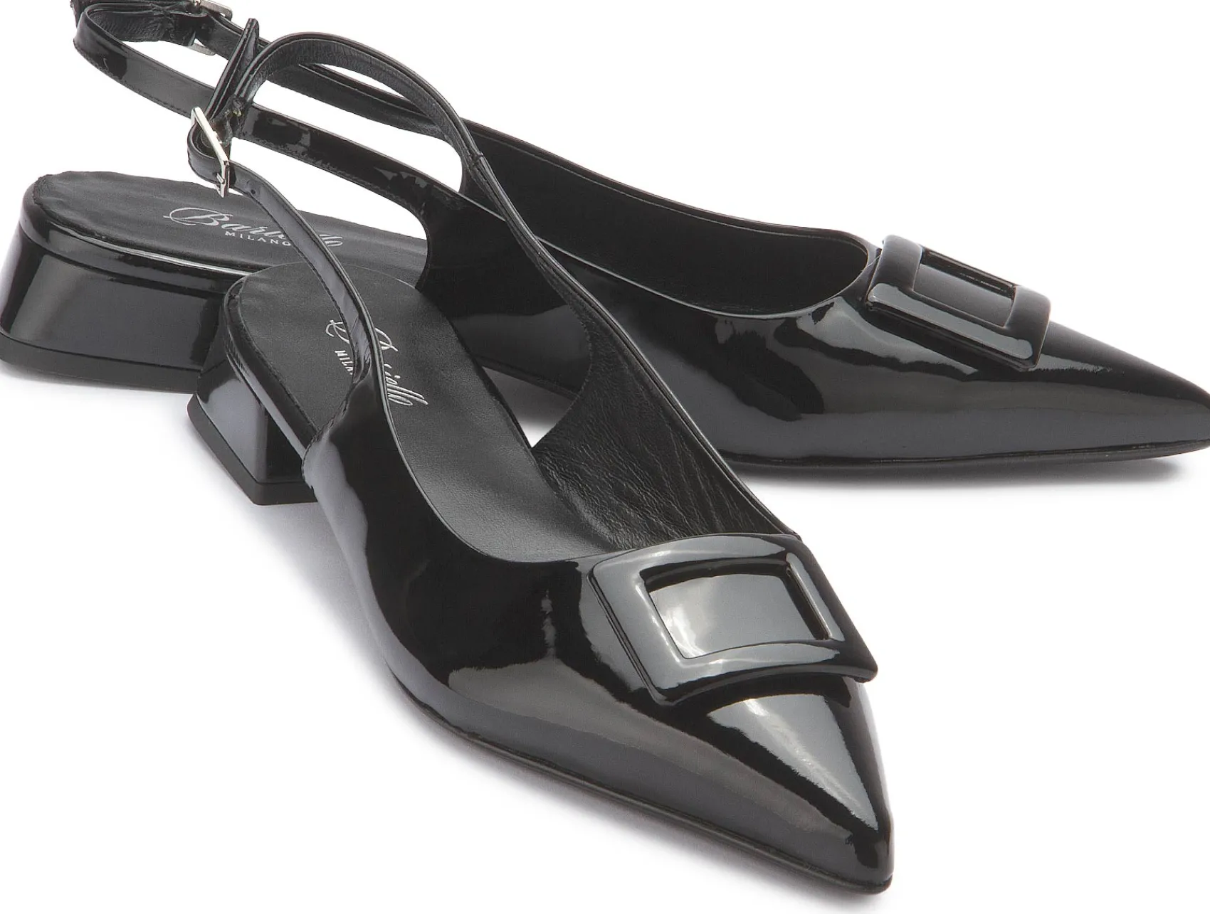 Sling|Sandalen|Horsch Schuhe Sling in Übergrößen Schwarz
