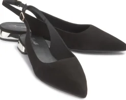 Sling|Horsch Schuhe Sling in Übergrößen Schwarz