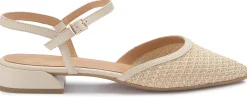 Sling|Sandalen|Horsch Schuhe Sling in Übergrößen Beige