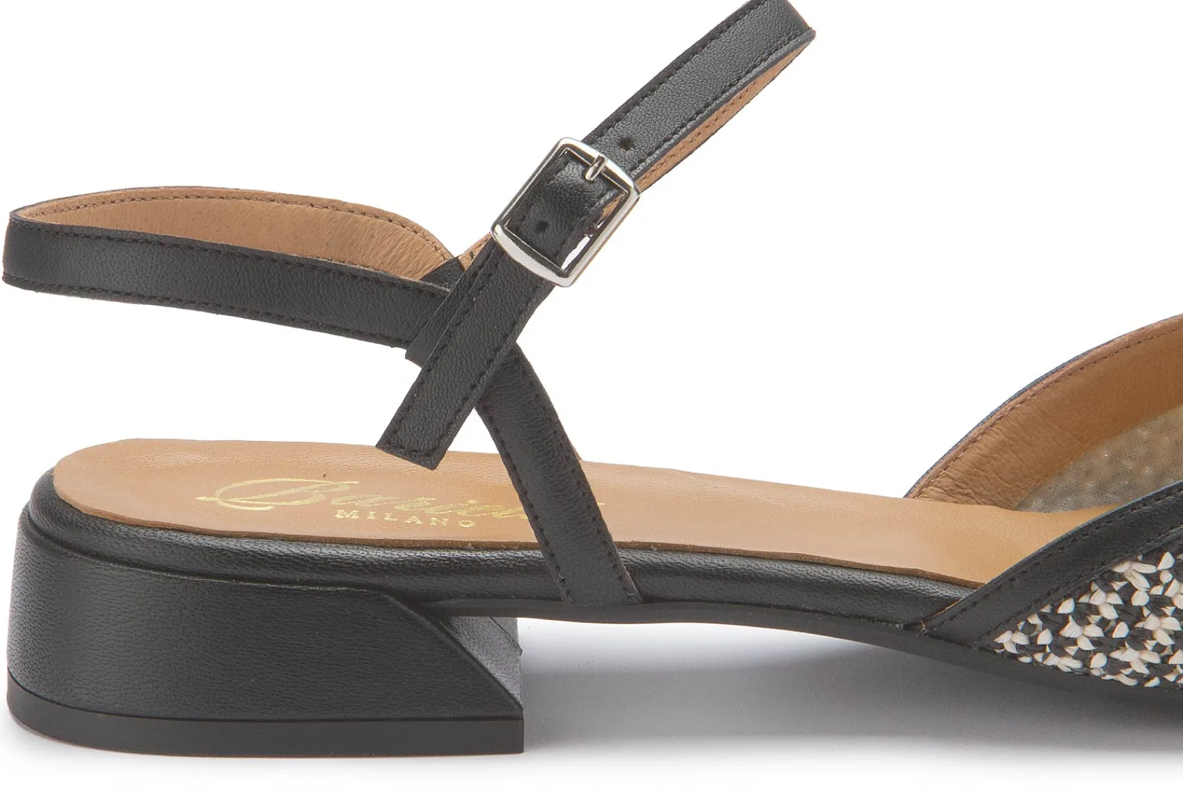 Sling|Sandalen|Horsch Schuhe Sling in Übergrößen Schwarz
