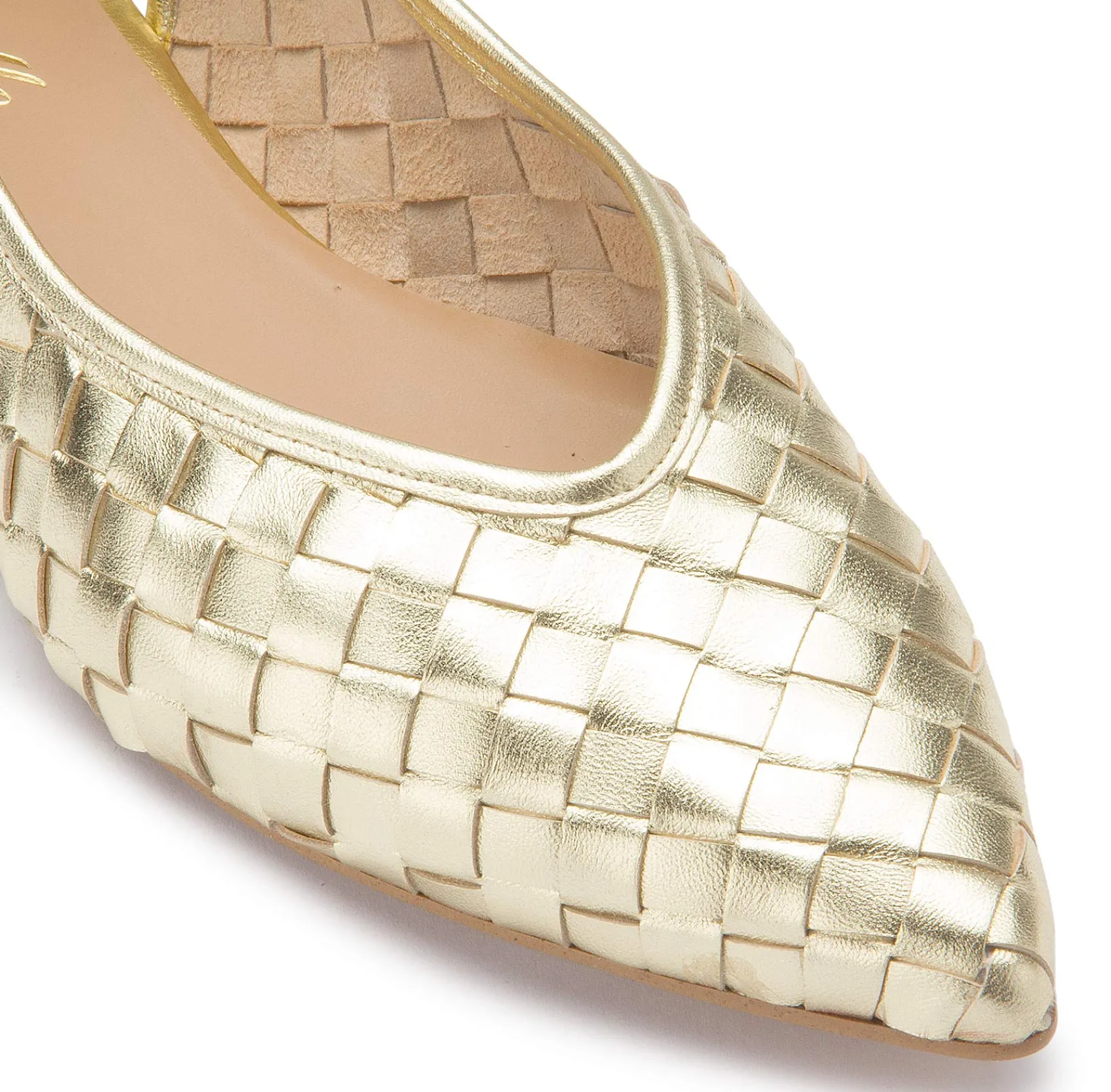 Sling|Sandalen|Horsch Schuhe Sling in Übergrößen Gold