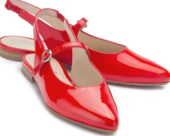 Sling|Horsch Schuhe Sling in Übergrößen Rot