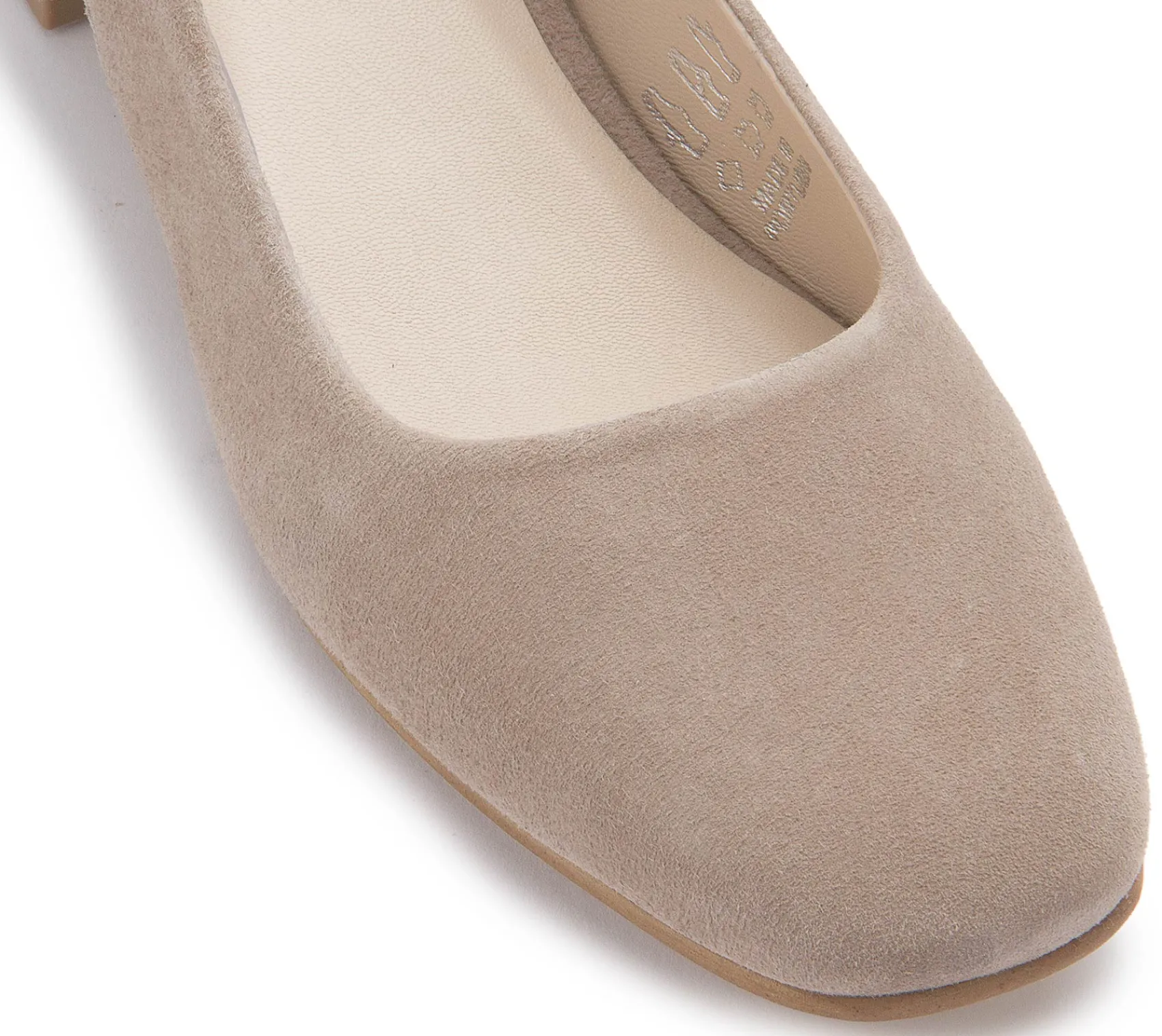 Sling|Horsch Schuhe Sling in Übergrößen Beige
