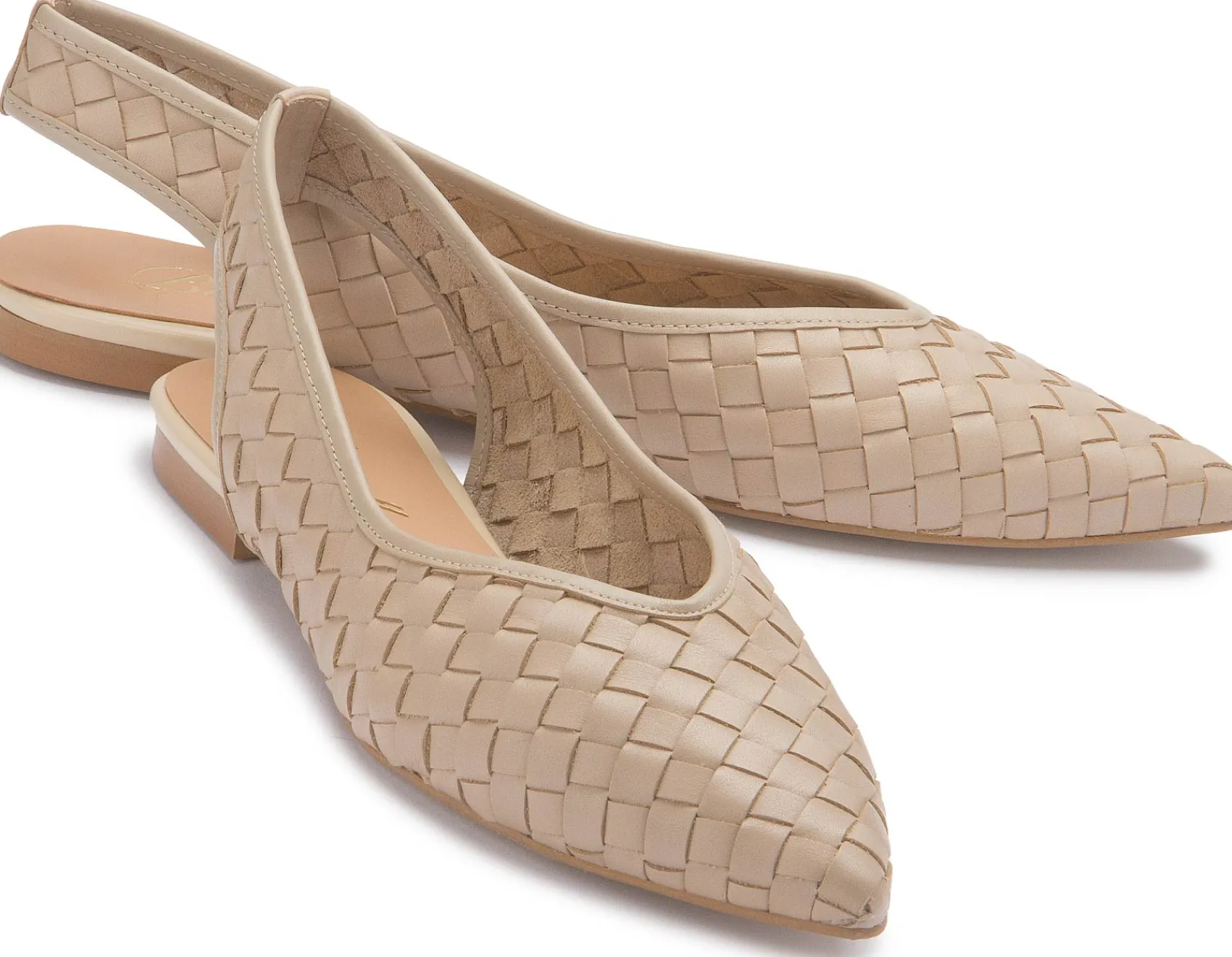 Sling|Horsch Schuhe Sling in Übergrößen Beige