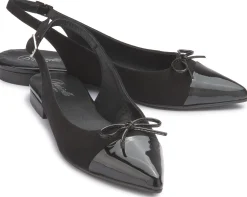 Sling|Horsch Schuhe Sling in Übergrößen Schwarz
