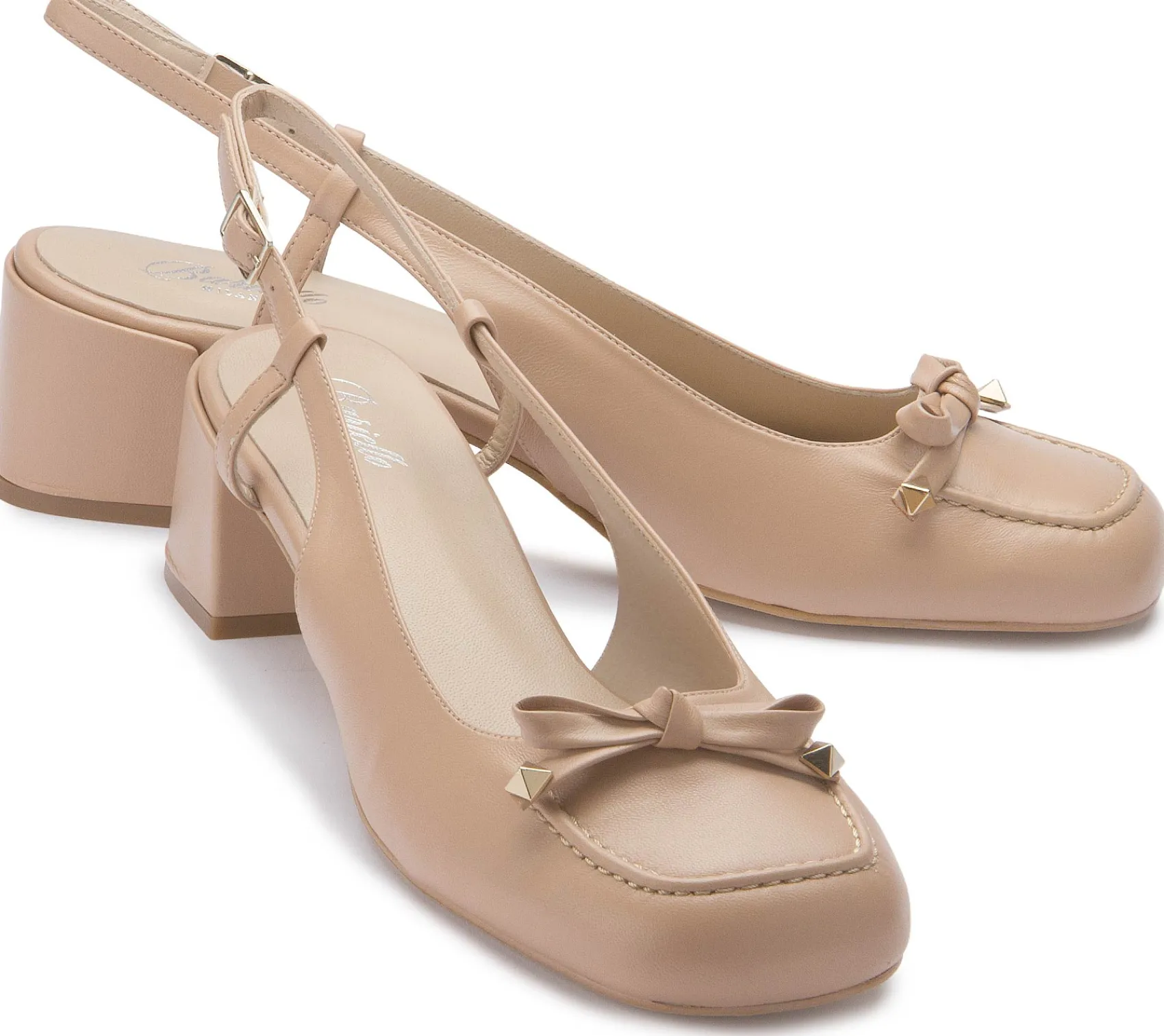 Sling|Sandalen|Horsch Schuhe Sling in Untergrößen Beige
