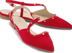 Sling|Sandalen|Horsch Schuhe Sling in Untergrößen Rot