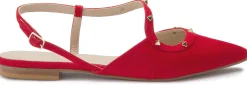 Sling|Sandalen|Horsch Schuhe Sling in Untergrößen Rot