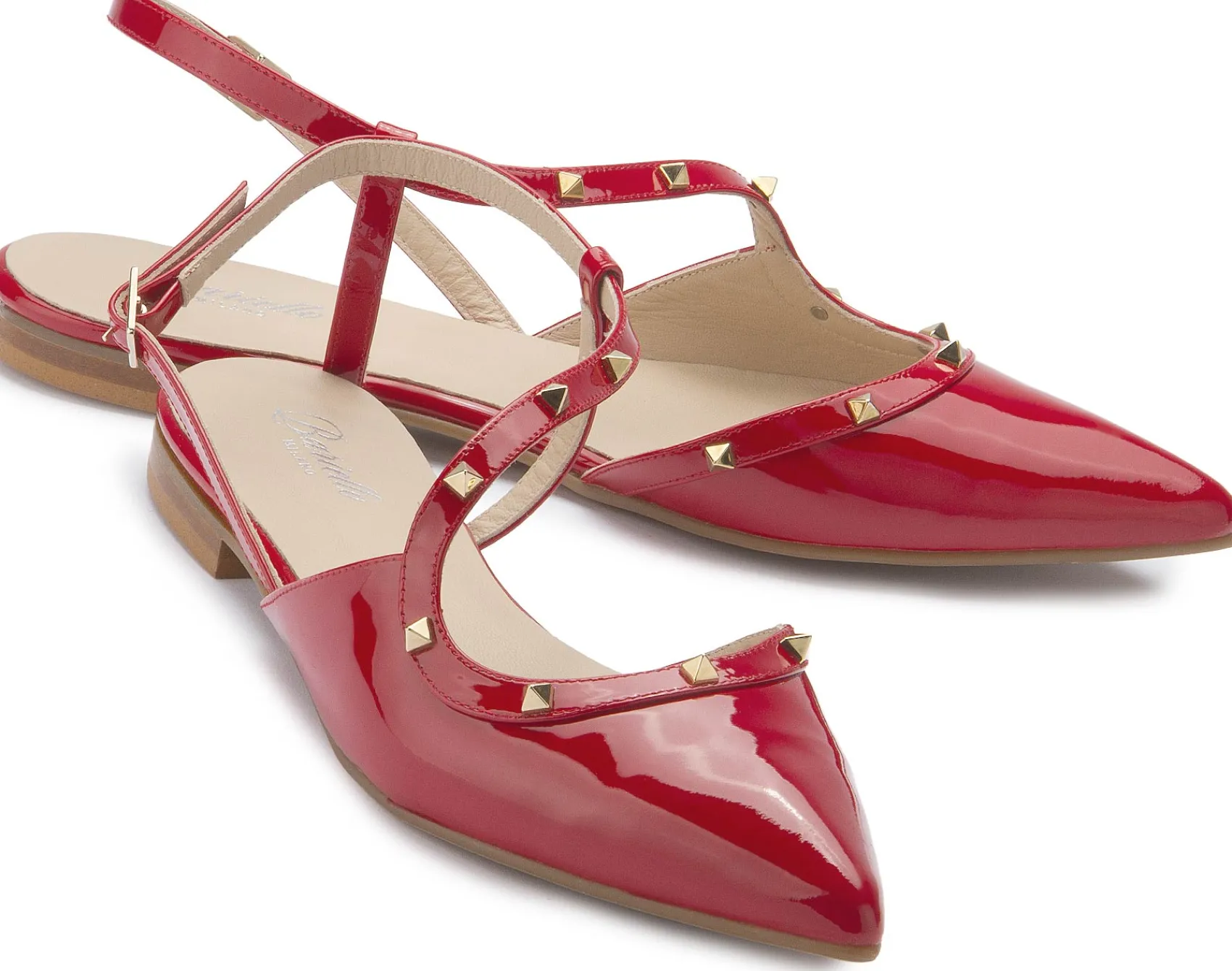 Sling|Sandalen|Horsch Schuhe Sling in Untergrößen Rot
