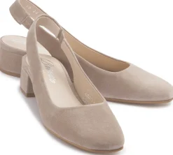 Sling|Pumps|Horsch Schuhe Sling in Untergrößen Beige