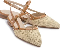 Sling|Sandalen|Horsch Schuhe Sling in Untergrößen Beige