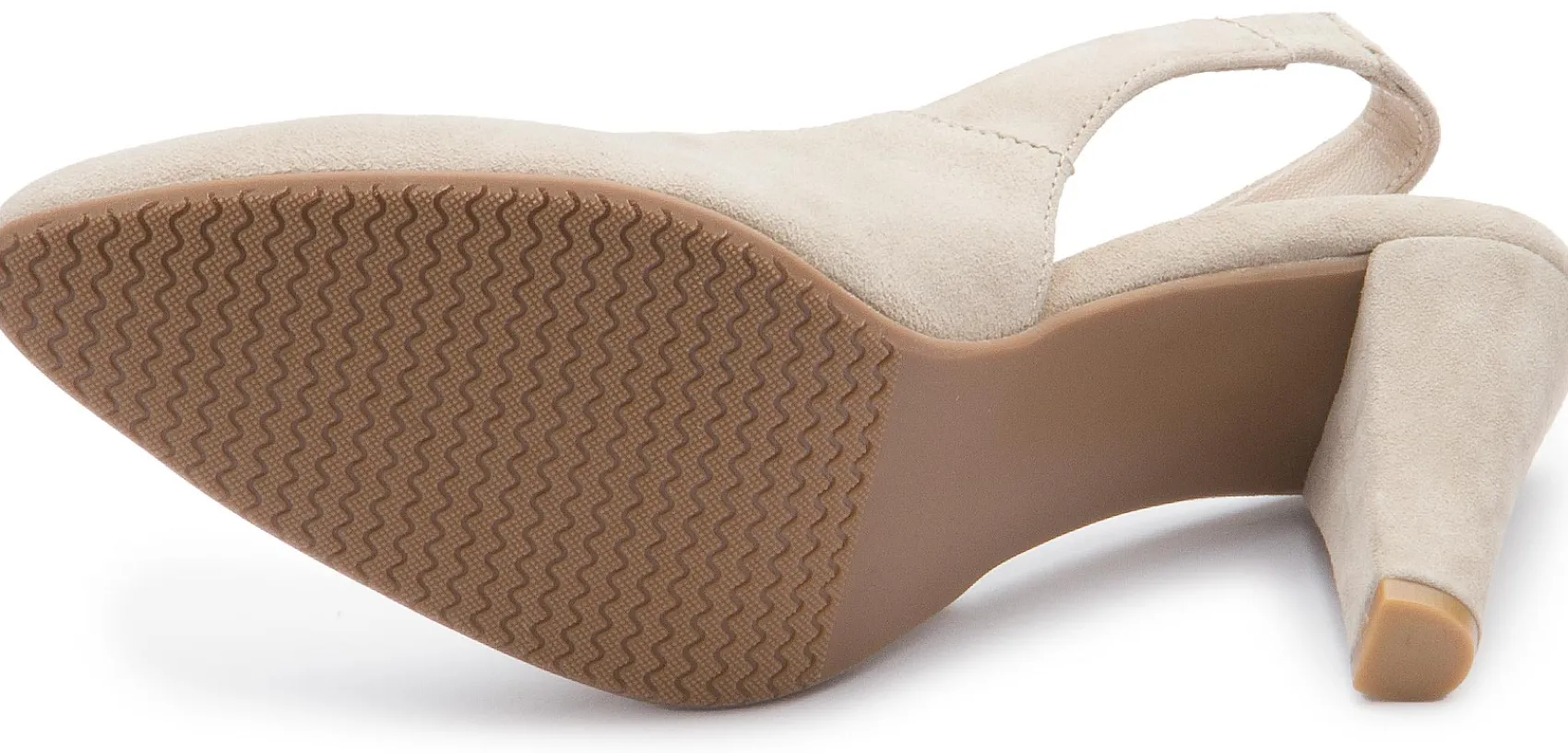 Sling|Pumps|Horsch Schuhe Sling in Untergrößen Beige