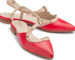 Sling|Sandalen|Horsch Schuhe Sling in Untergrößen Rot