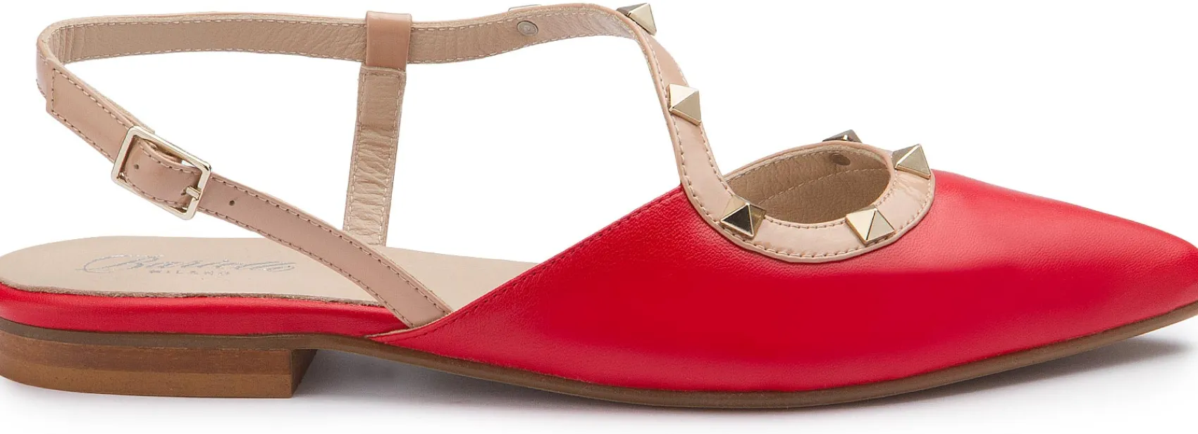 Sling|Sandalen|Horsch Schuhe Sling in Untergrößen Rot