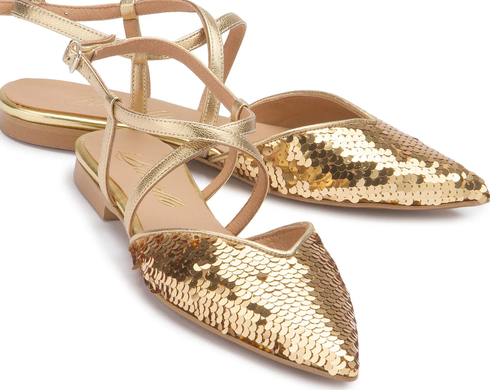 Sling|Sandalen|Horsch Schuhe Sling in Untergrößen Gold