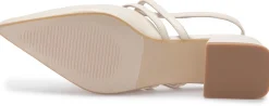 Sling|Sandalen|Horsch Schuhe Sling Pumps in Untergrößen Weiß