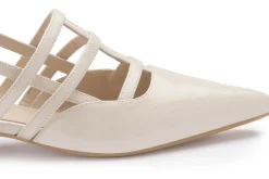 Sling|Sandalen|Horsch Schuhe Sling Pumps in Untergrößen Weiß