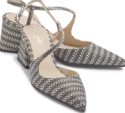 Sling|Pumps|Horsch Schuhe Sling Pumps in Untergrößen Weiß