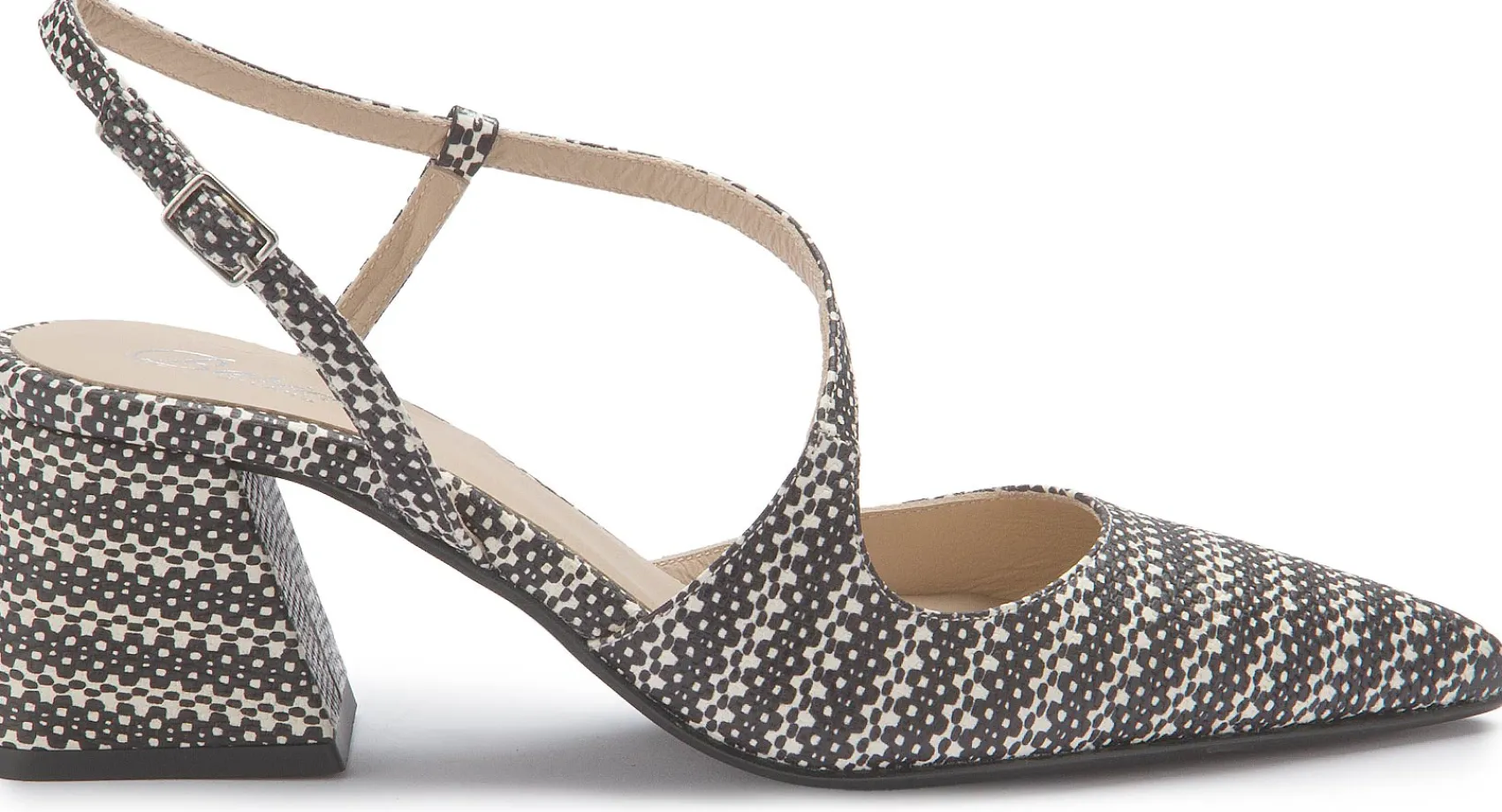Sling|Pumps|Horsch Schuhe Sling Pumps in Untergrößen Weiß