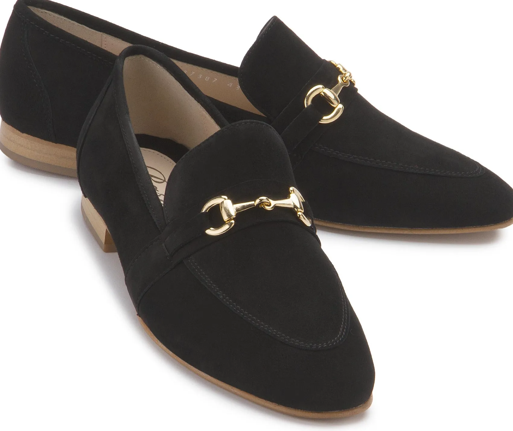 Slipper|Horsch Schuhe Slipper in Übergrößen Schwarz