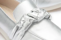 Slipper|Gabor Slipper in Übergrößen Silber