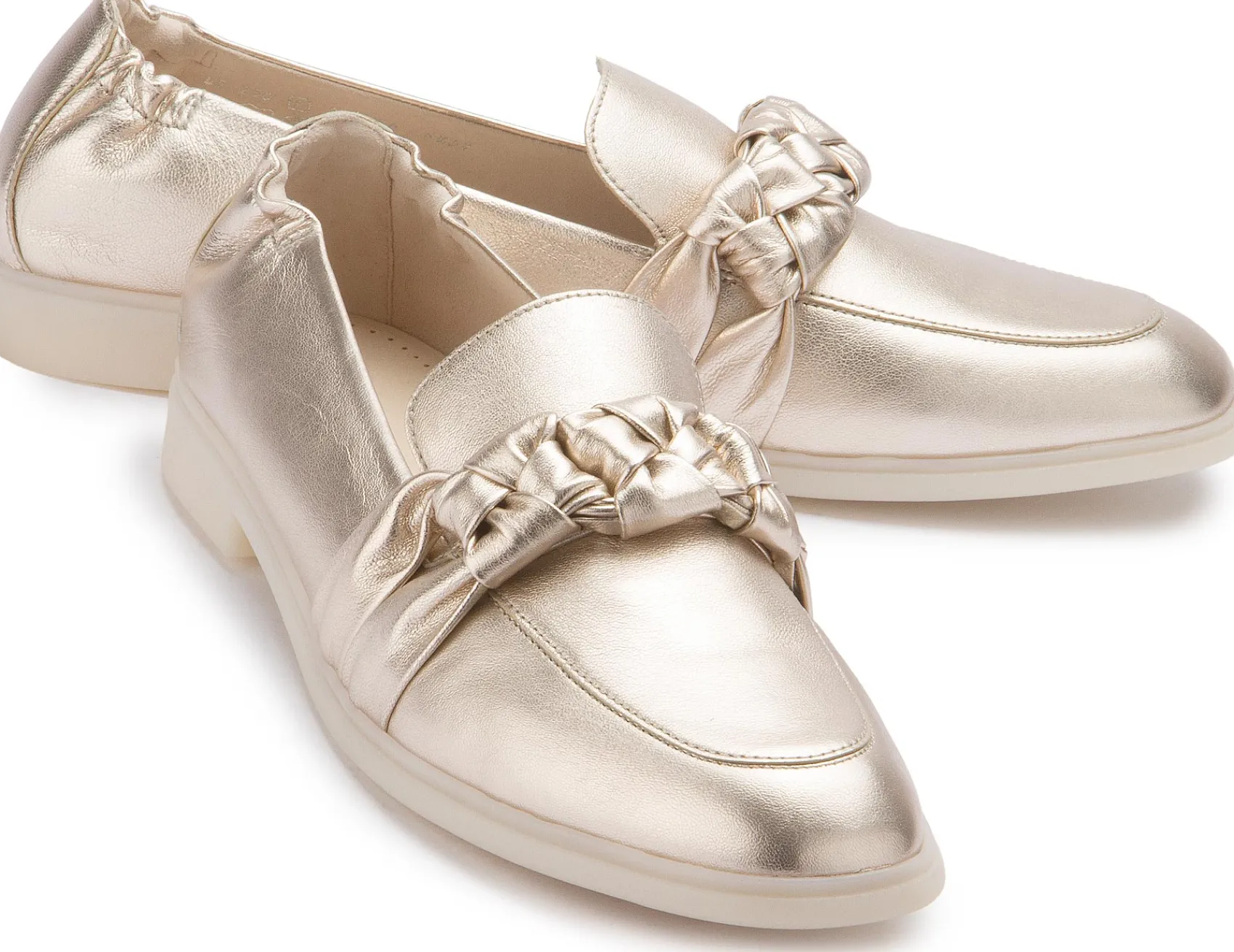 Slipper|Gabor Slipper in Übergrößen Gold
