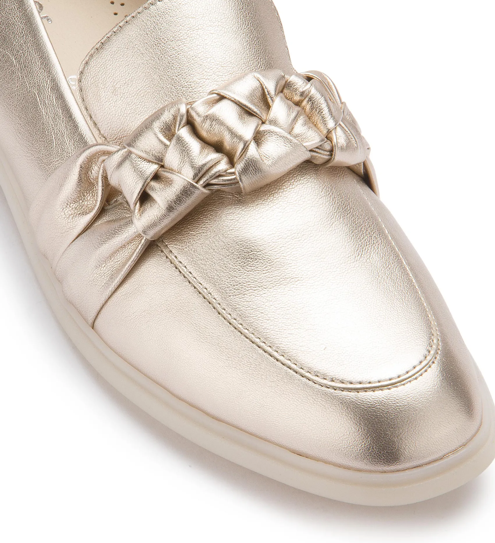Slipper|Gabor Slipper in Übergrößen Gold
