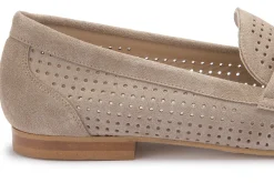 Slipper|Horsch Schuhe Slipper in Übergrößen Beige