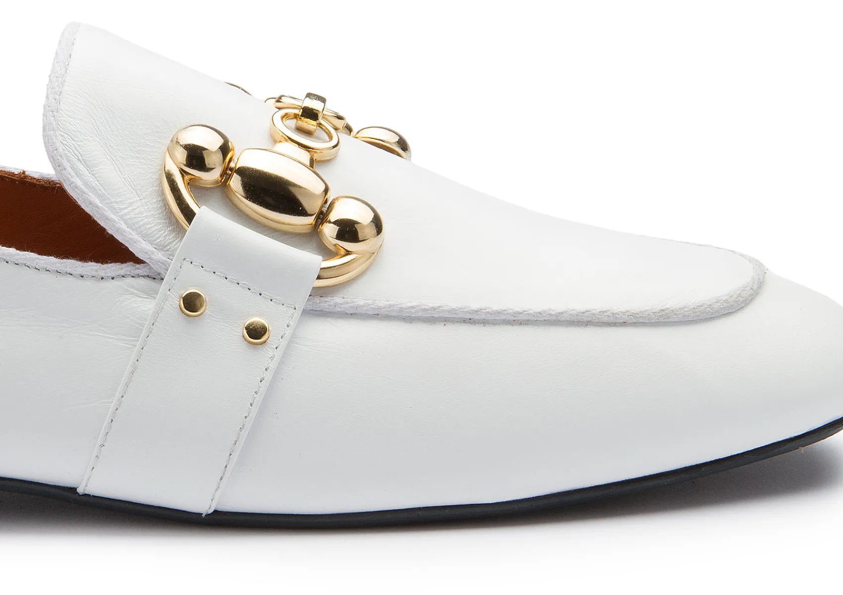Slipper|Horsch Schuhe Slipper in Übergrößen Weiß