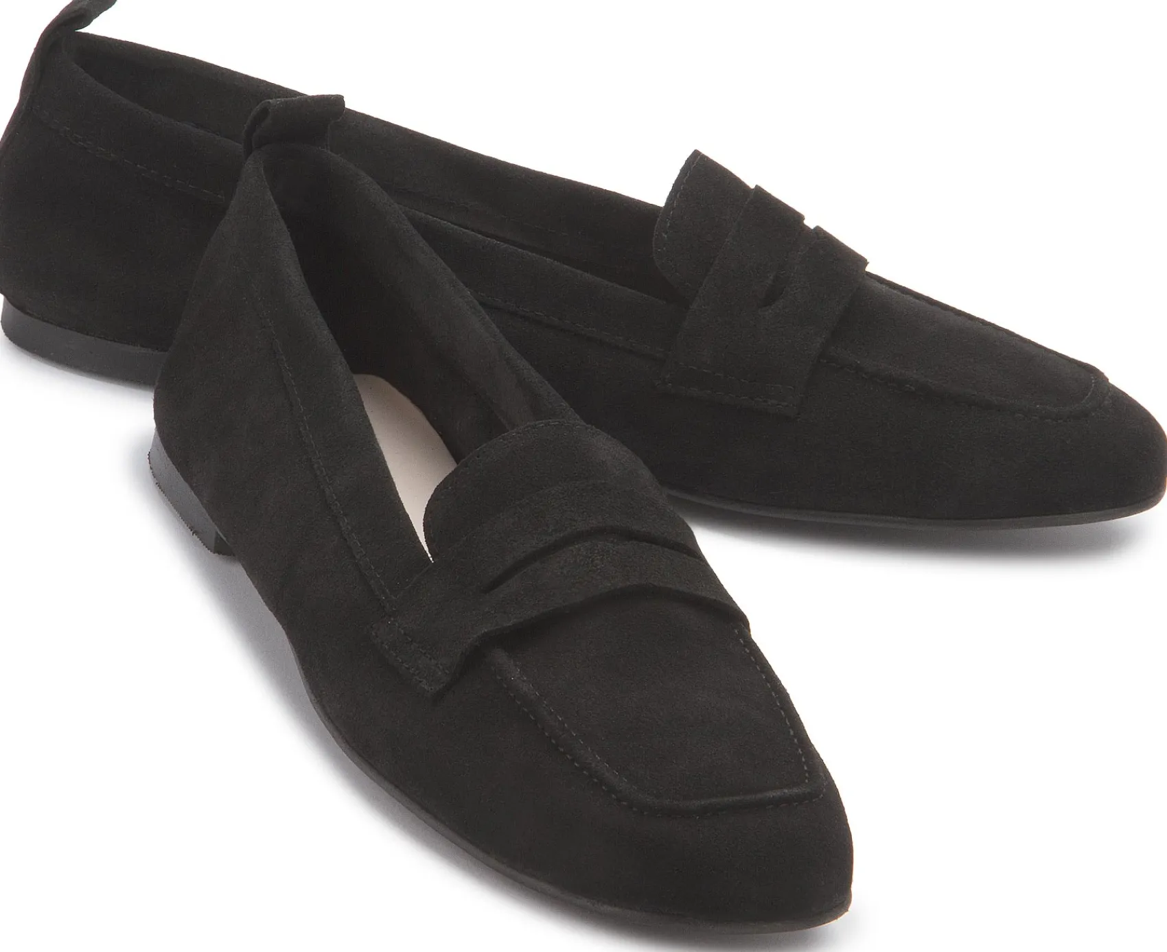 Slipper|Horsch Schuhe Slipper in Übergrößen Schwarz