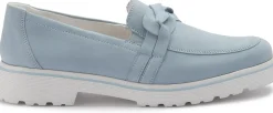 Slipper|Remonte Slipper in Übergrößen Blau