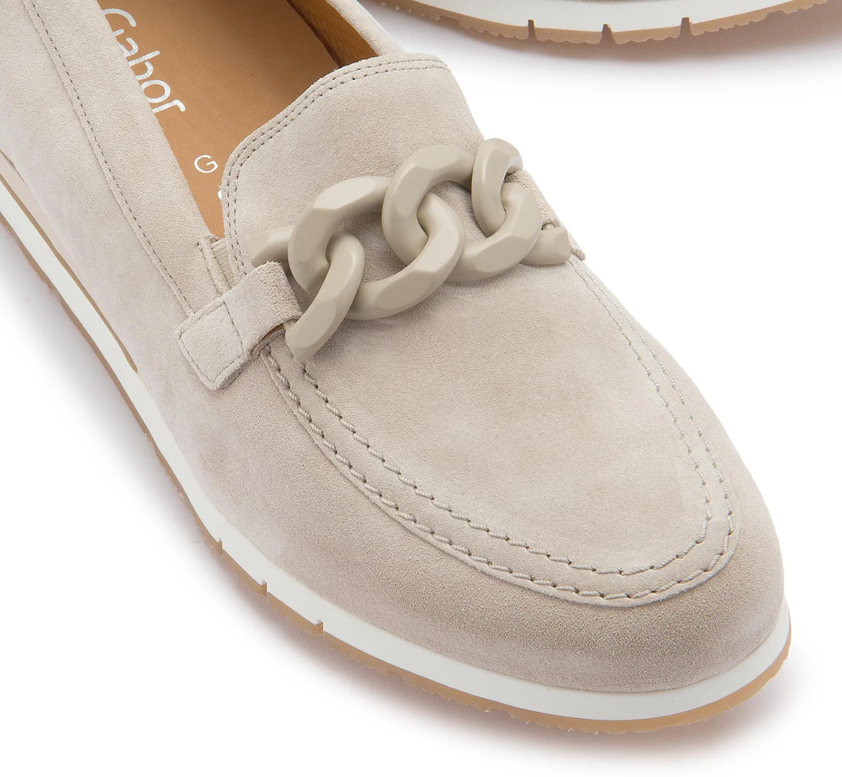 Slipper|Gabor Slipper in Übergrößen Beige