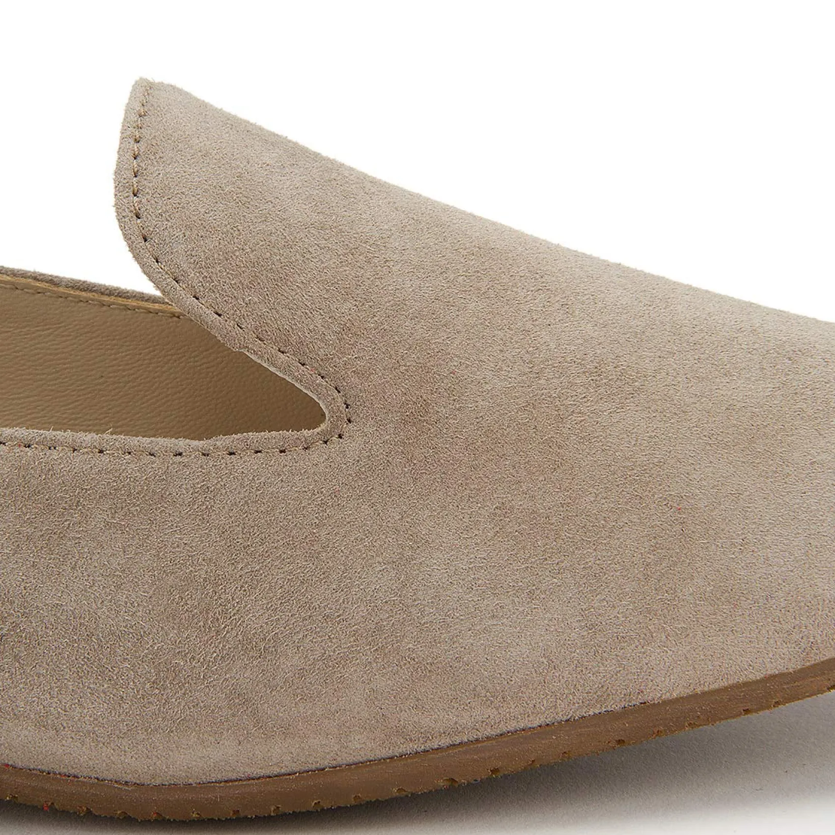 Slipper|Horsch Schuhe Slipper in Übergrößen Beige