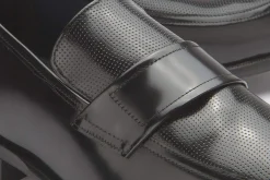 Slipper|Business-Schuhe|Horsch Schuhe Slipper in Übergrößen Schwarz