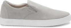 Slipper|blackstone Slipper in Übergrößen Grau