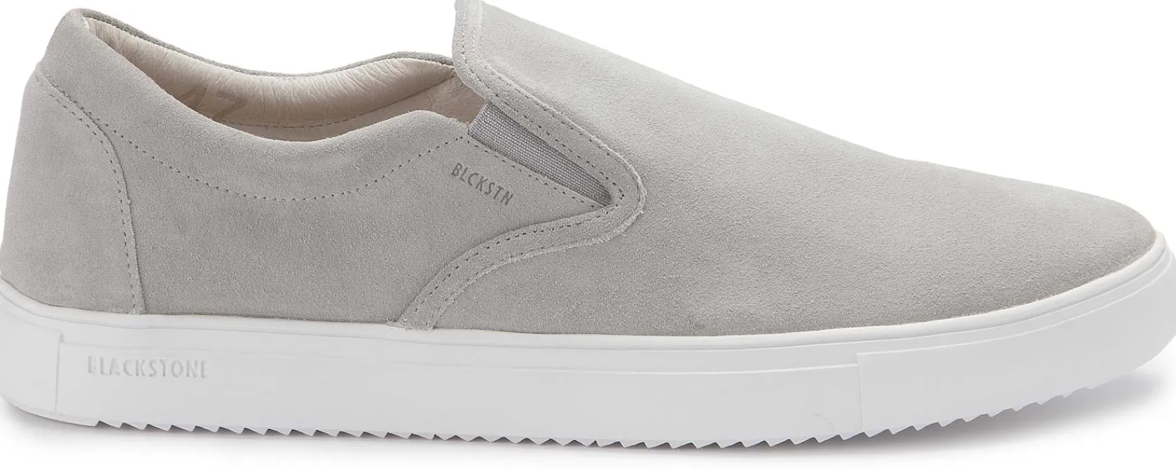 Slipper|blackstone Slipper in Übergrößen Grau