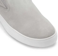 Slipper|blackstone Slipper in Übergrößen Grau