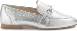 Sling|Horsch Schuhe Slipper in Untergrößen Silber
